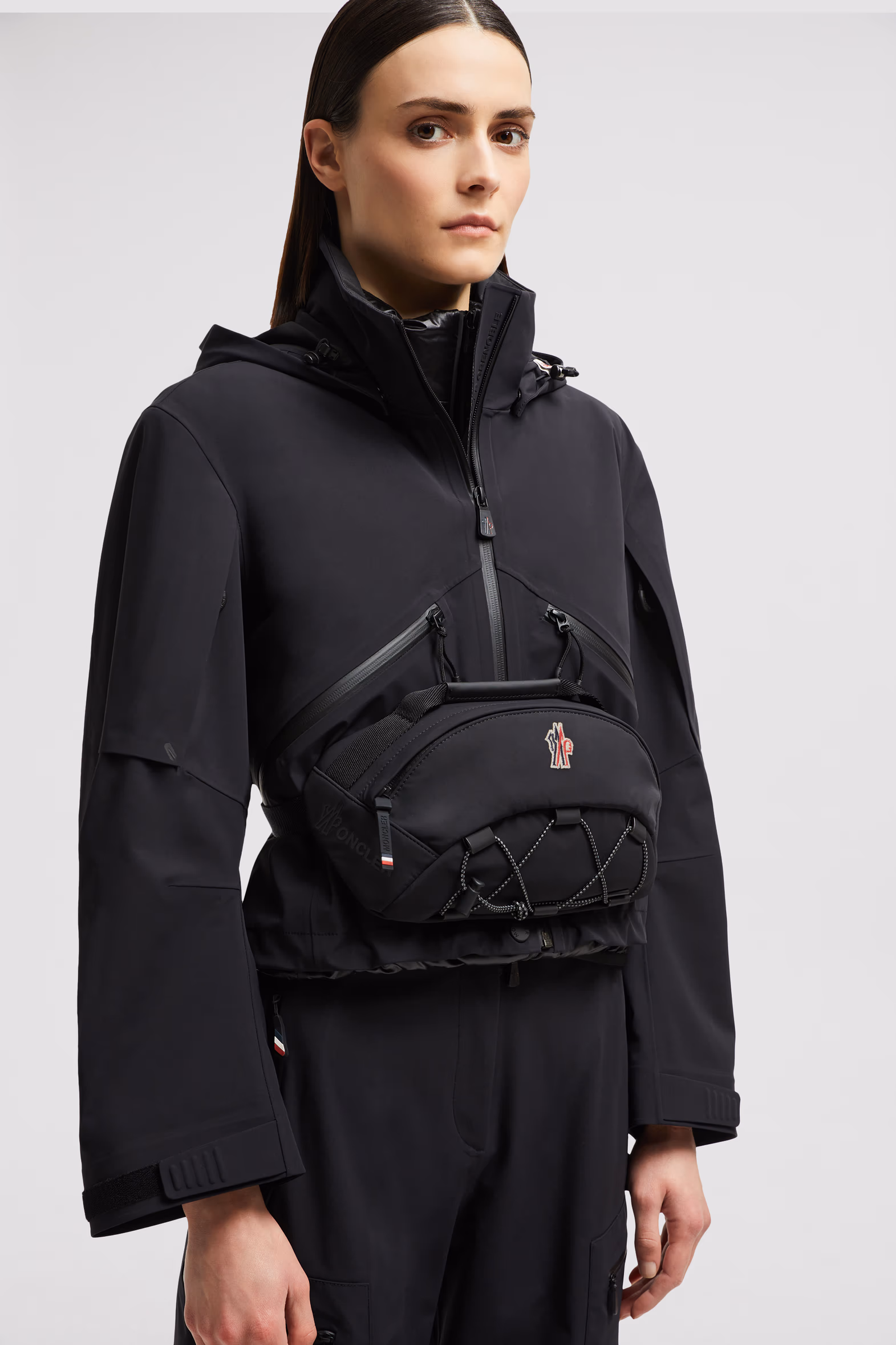 Water-Repellent Belt Bag Women Black Moncler 2